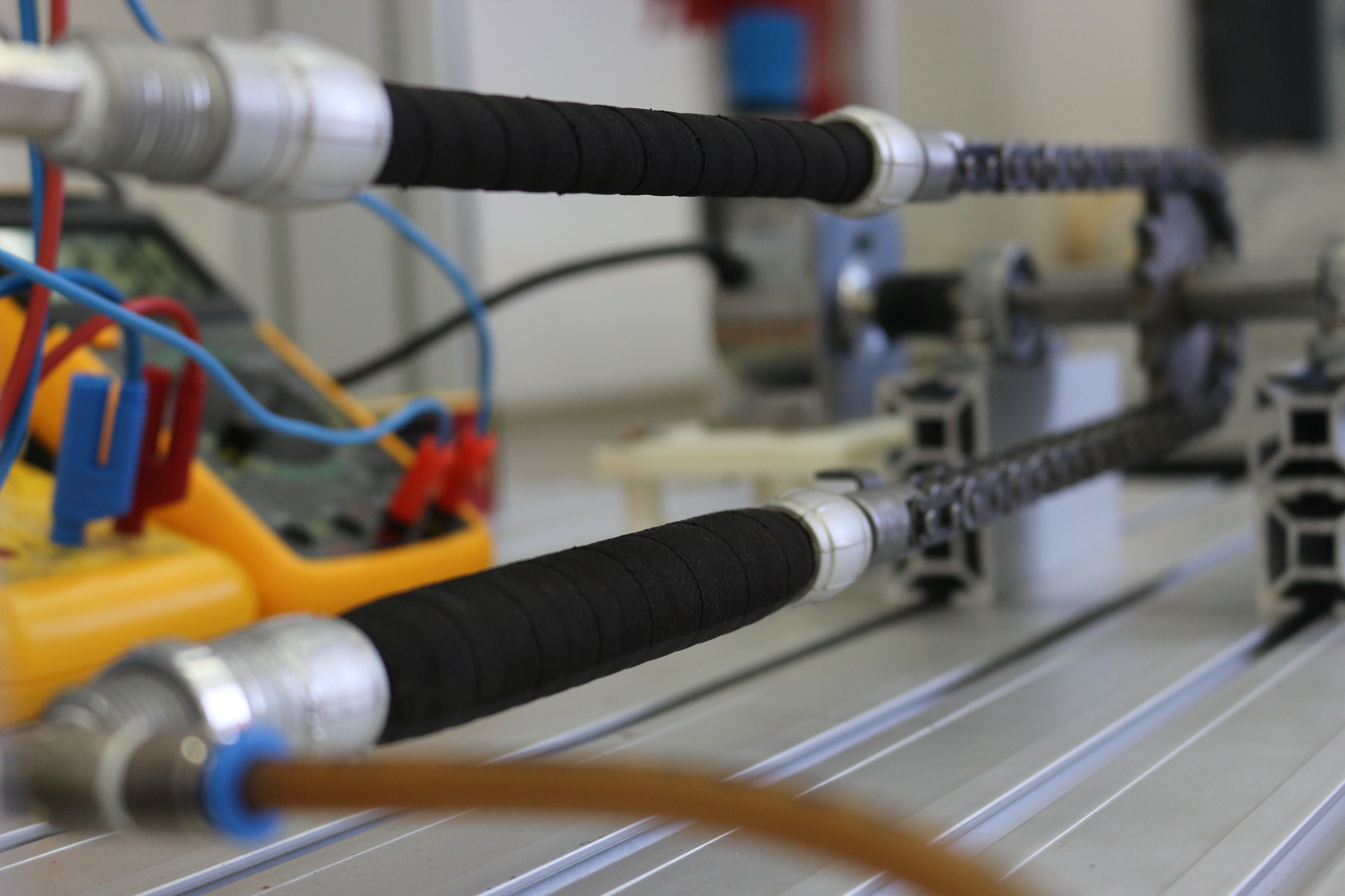 EMG-Controlled Pneumatic Artificial Muscles (PAMs)